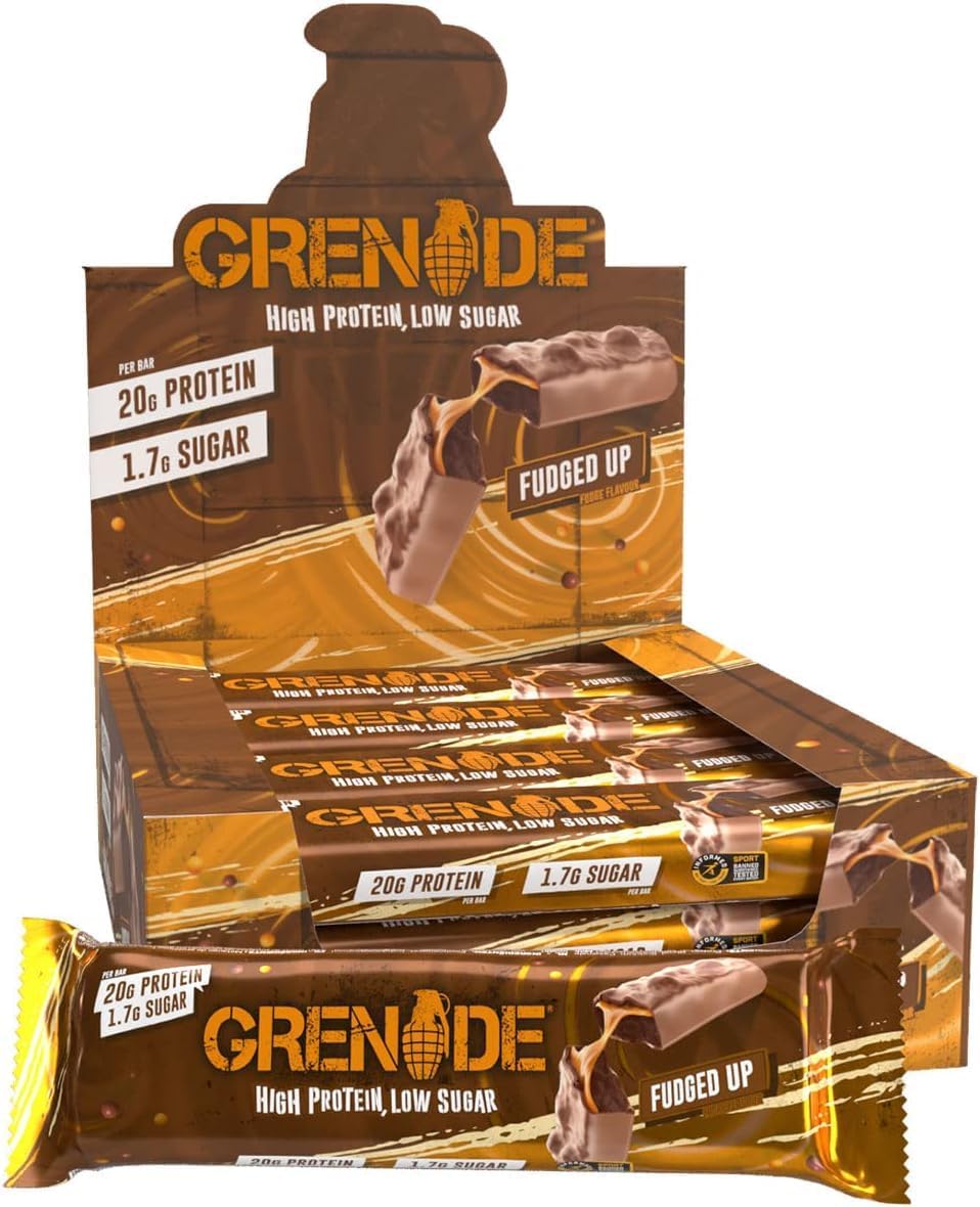 Grenade Fudged Up Protein Bar 12 x 60g